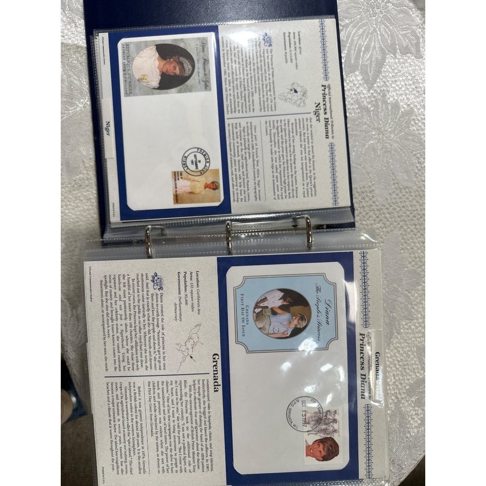 Official International Tributes to Princess Diana Postal Commemorative Society - Picture 5 of 12